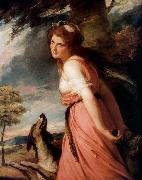 George Romney Lady Hamilton as a Bacchante. Spain oil painting artist